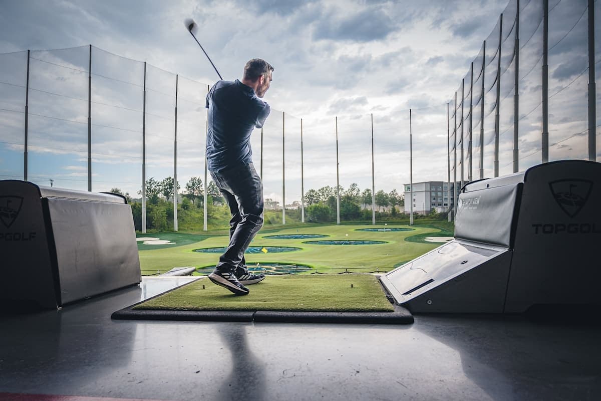 Khu vực tập luyện tại Lotus Golf Center